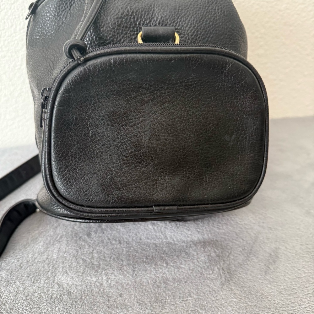 Black Drawstring Backpack Bag - Picture 9 of 14
